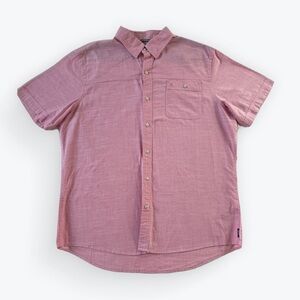 Izod Pink Casual Button Down Shirt